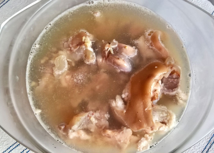Hungarian pork jelly - Kocsonya