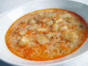 Caraway seed soup / Köménymagos leves
